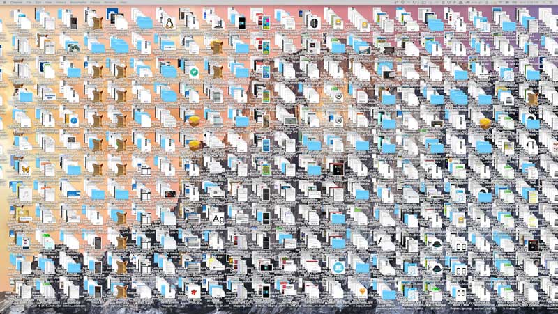 Think Cirrus Blog/Cluttered desktop